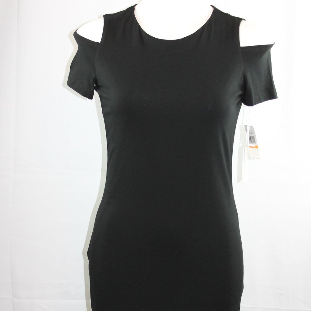 1. State Cold Shoulder Dress Stretch Bodycon NEW